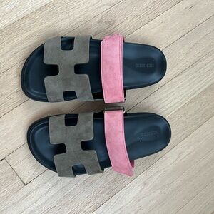 Hermes Chypre sandals